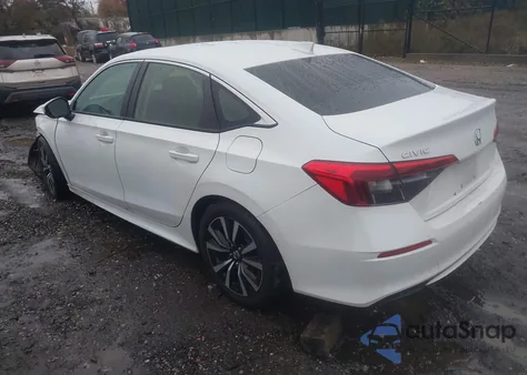 2022 Honda Civic Ex from USA, damaged, VIN JHMFE1F76NX000054
